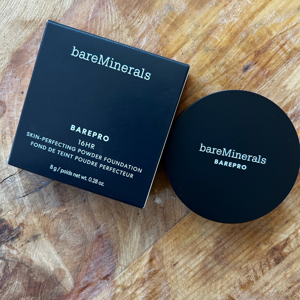 Bareminerals 16 Hour Skin Perfecting Powder Foundation Fair Warm